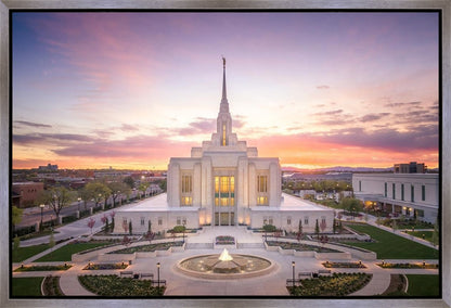 Ogden Sunset from on High