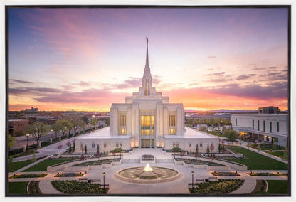 Ogden Sunset from on High