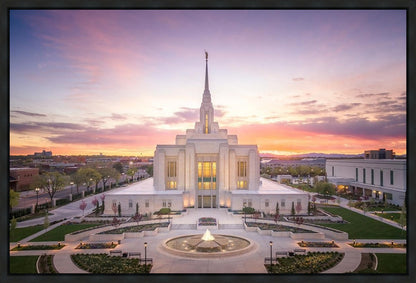 Ogden Sunset from on High