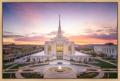Ogden Sunset from on High