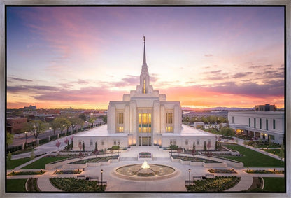 Ogden Sunset from on High