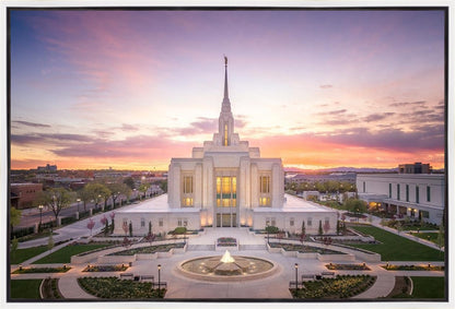 Ogden Sunset from on High