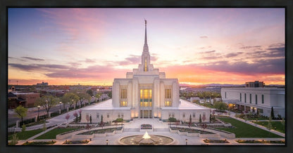 Ogden Sunset from on High