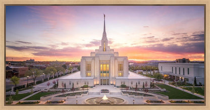Ogden Sunset from on High
