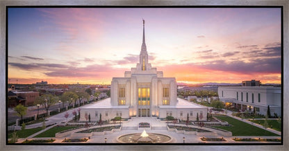 Ogden Sunset from on High