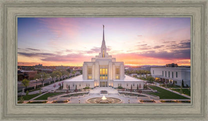 Ogden Sunset from on High