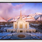 Ogden Winter Sunset Aerial