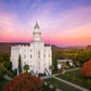 St. George Aerial Sunset
