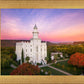 St. George Aerial Sunset