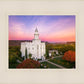 St. George Aerial Sunset