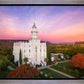 St. George Aerial Sunset