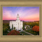 St. George Aerial Sunset