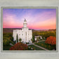 St. George Aerial Sunset