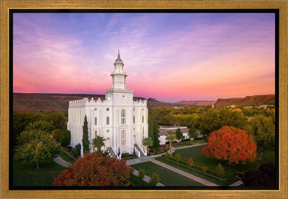 St. George Aerial Sunset