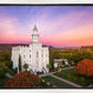 St. George Aerial Sunset
