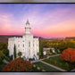 St. George Aerial Sunset