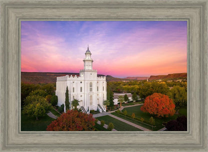 St. George Aerial Sunset