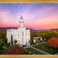 St. George Aerial Sunset