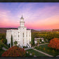 St. George Aerial Sunset