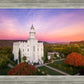 St. George Aerial Sunset
