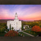 St. George Aerial Sunset