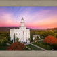 St. George Aerial Sunset