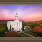 St. George Aerial Sunset