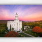 St. George Aerial Sunset