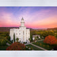 St. George Aerial Sunset