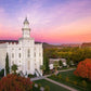 St. George Aerial Sunset