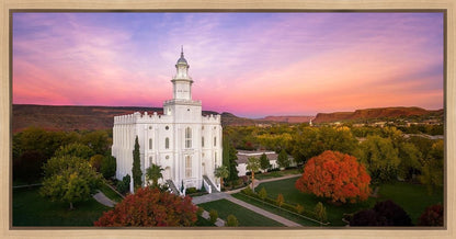 St. George Aerial Sunset