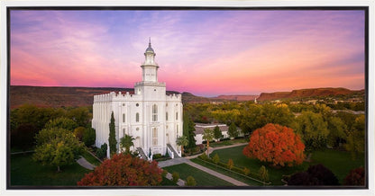 St. George Aerial Sunset