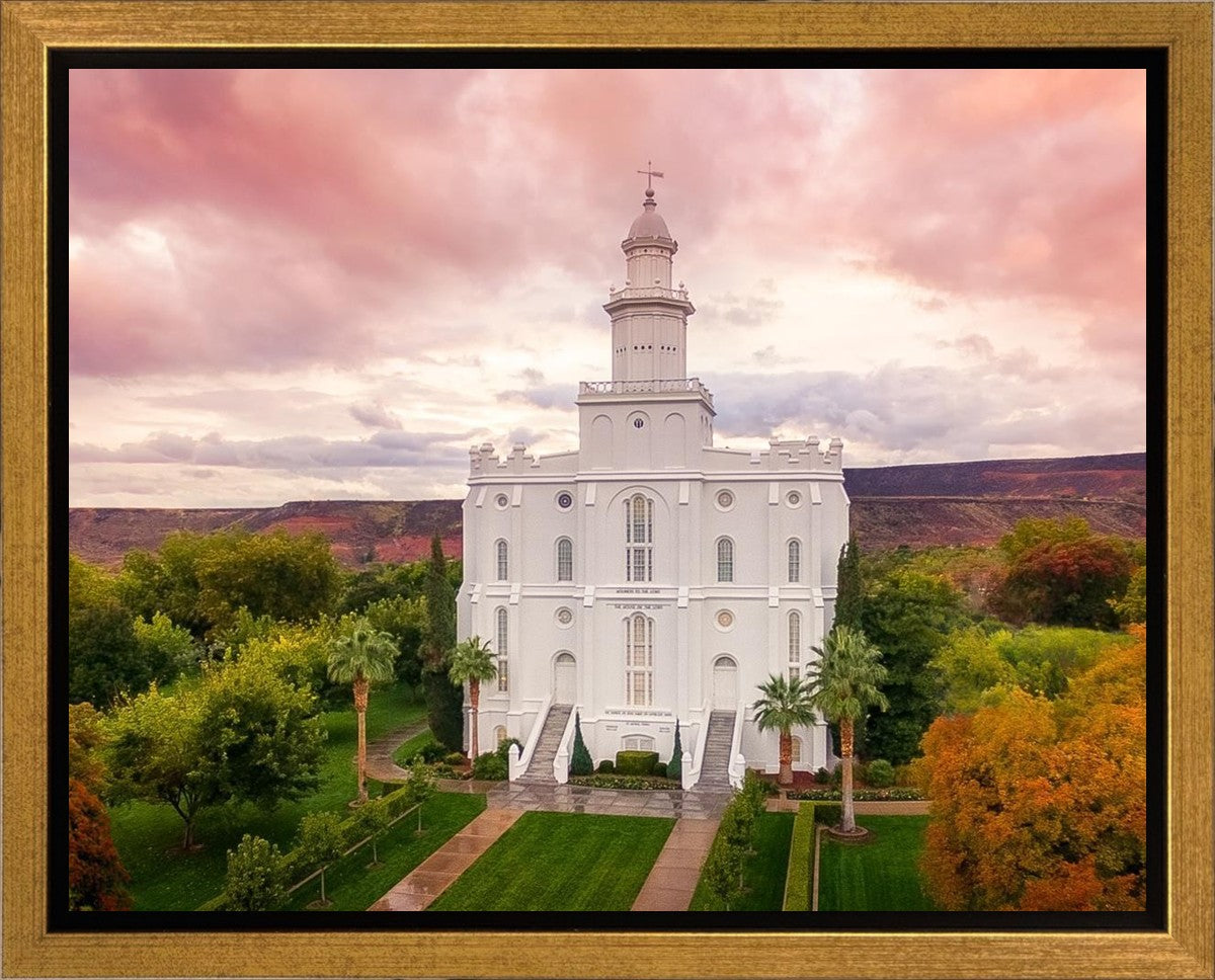 St. George Aerial Gallery Wrap