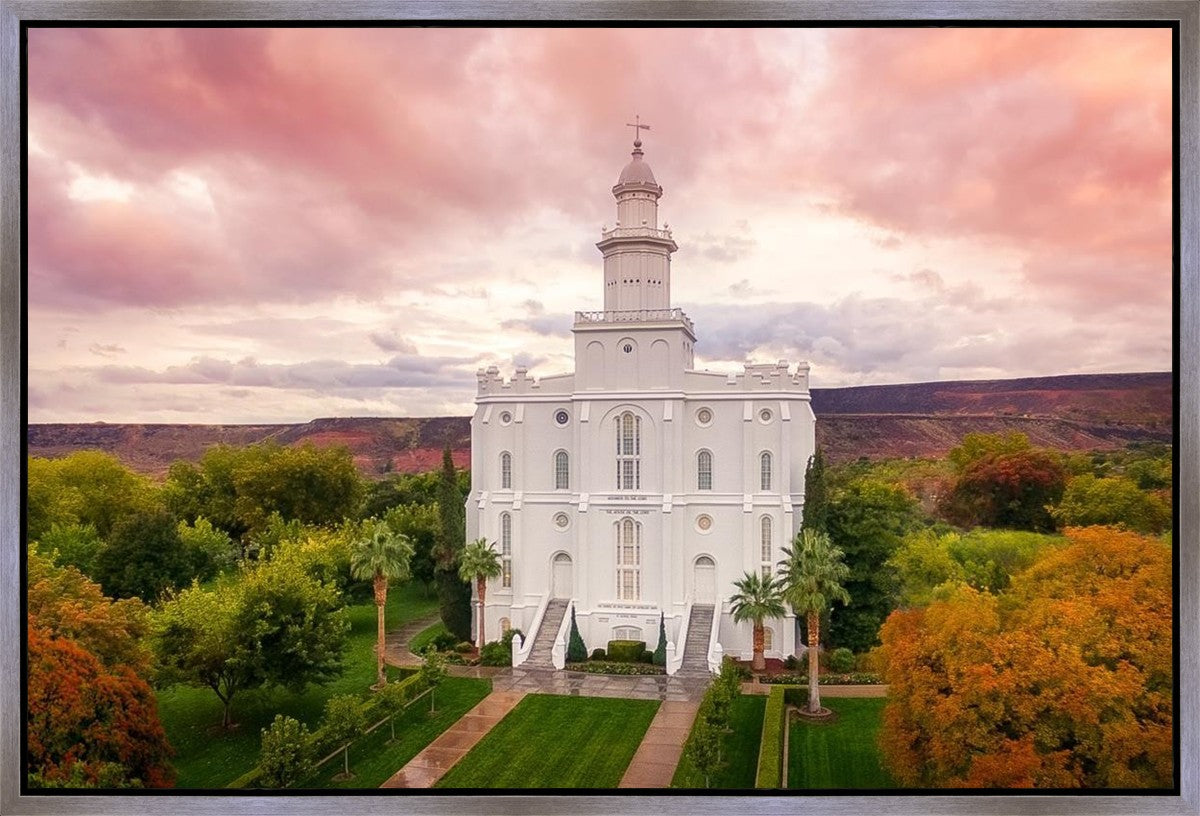 St. George Aerial Gallery Wrap