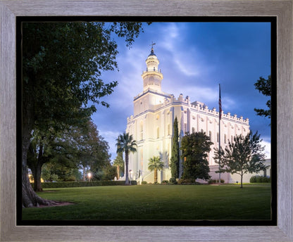 St. George Blue Hour Panorama