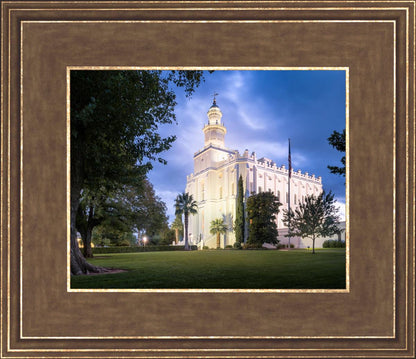 St. George Blue Hour Panorama
