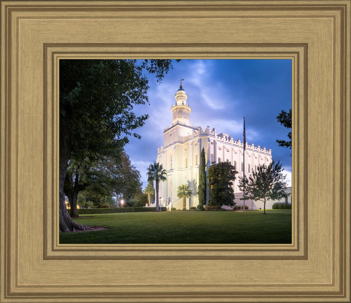 St. George Blue Hour Panorama