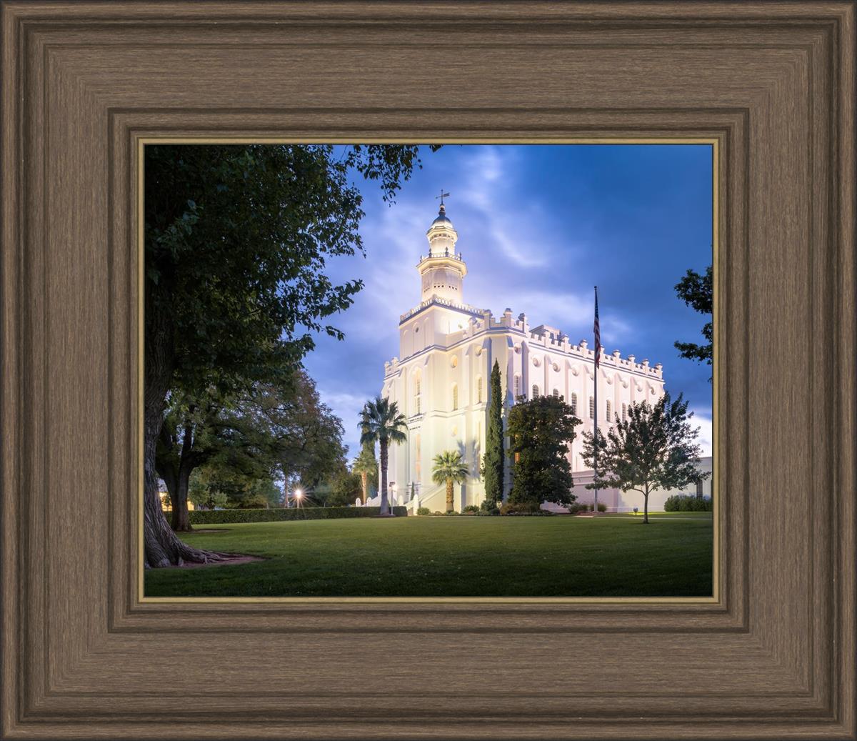 St. George Blue Hour Panorama