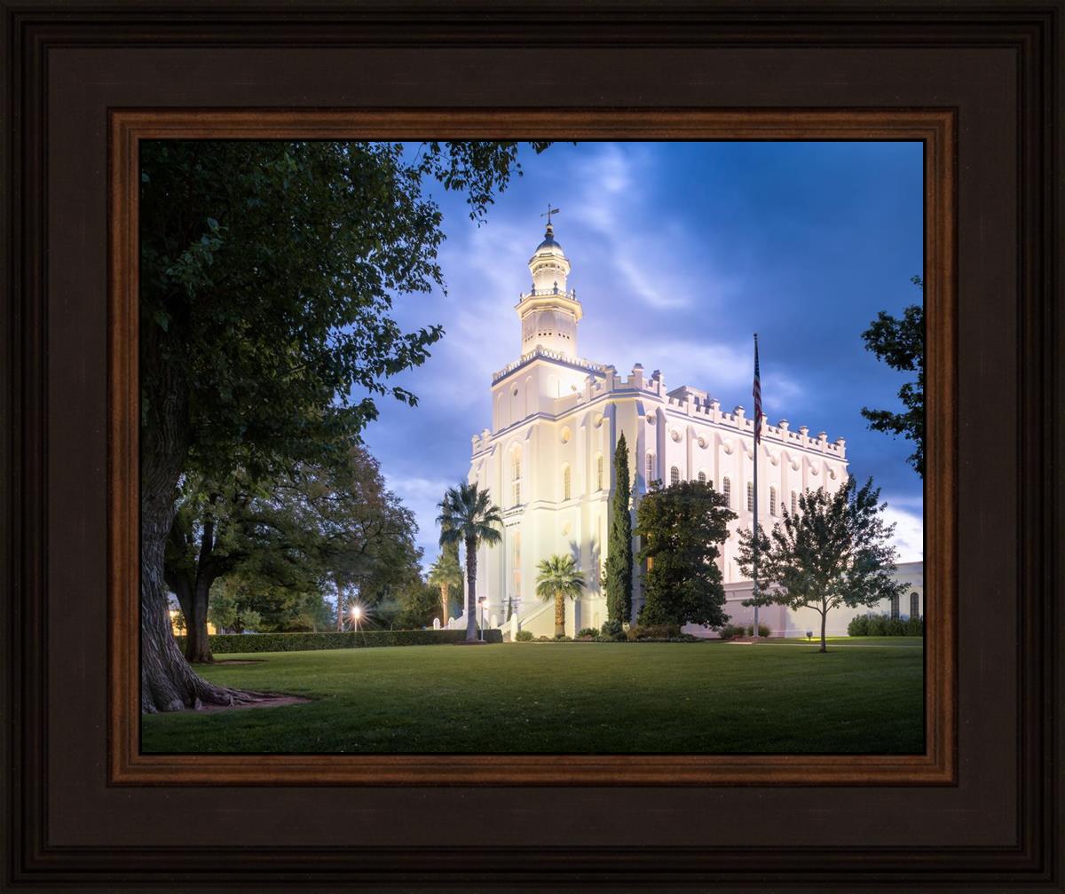 St. George Blue Hour Panorama