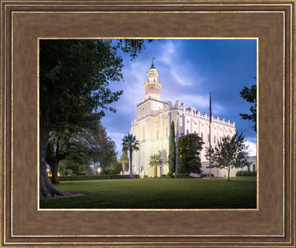 St. George Blue Hour Panorama