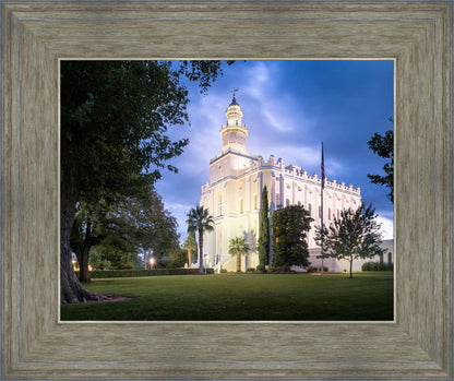 St. George Blue Hour Panorama