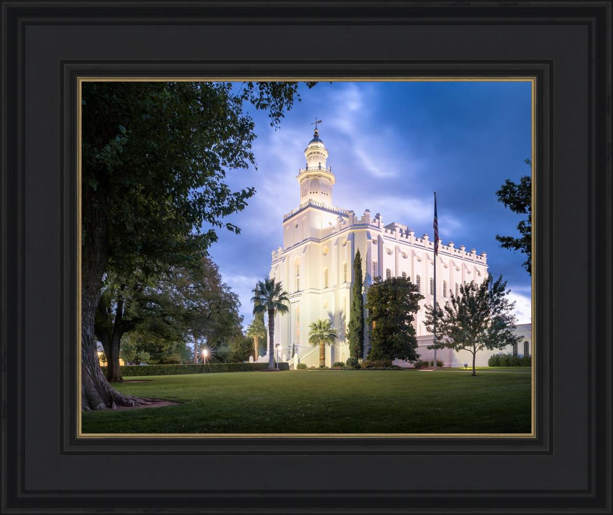 St. George Blue Hour Panorama