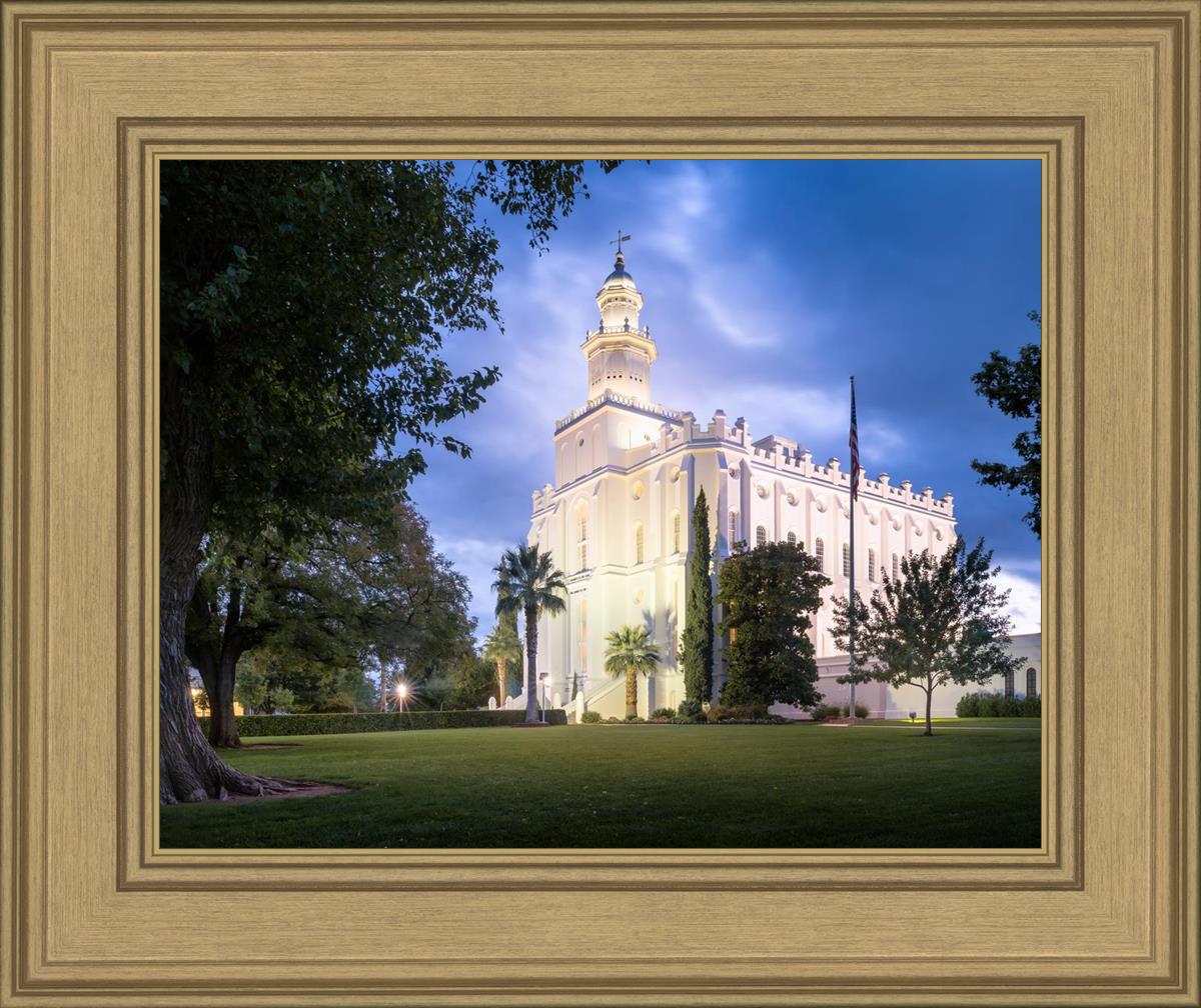 St. George Blue Hour Panorama
