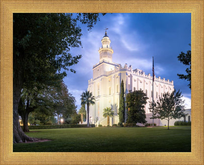 St. George Blue Hour Panorama