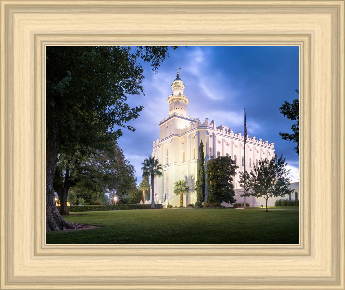 St. George Blue Hour Panorama