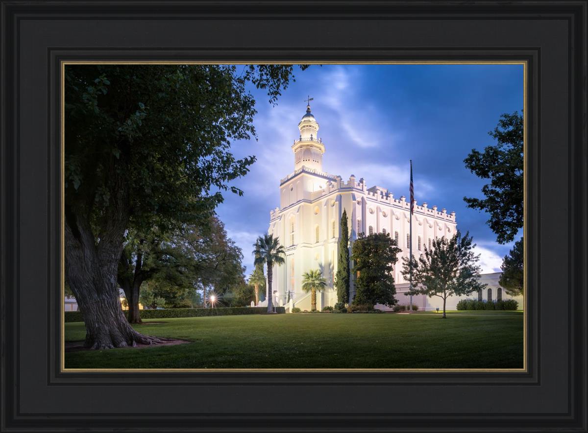 St. George Blue Hour Panorama