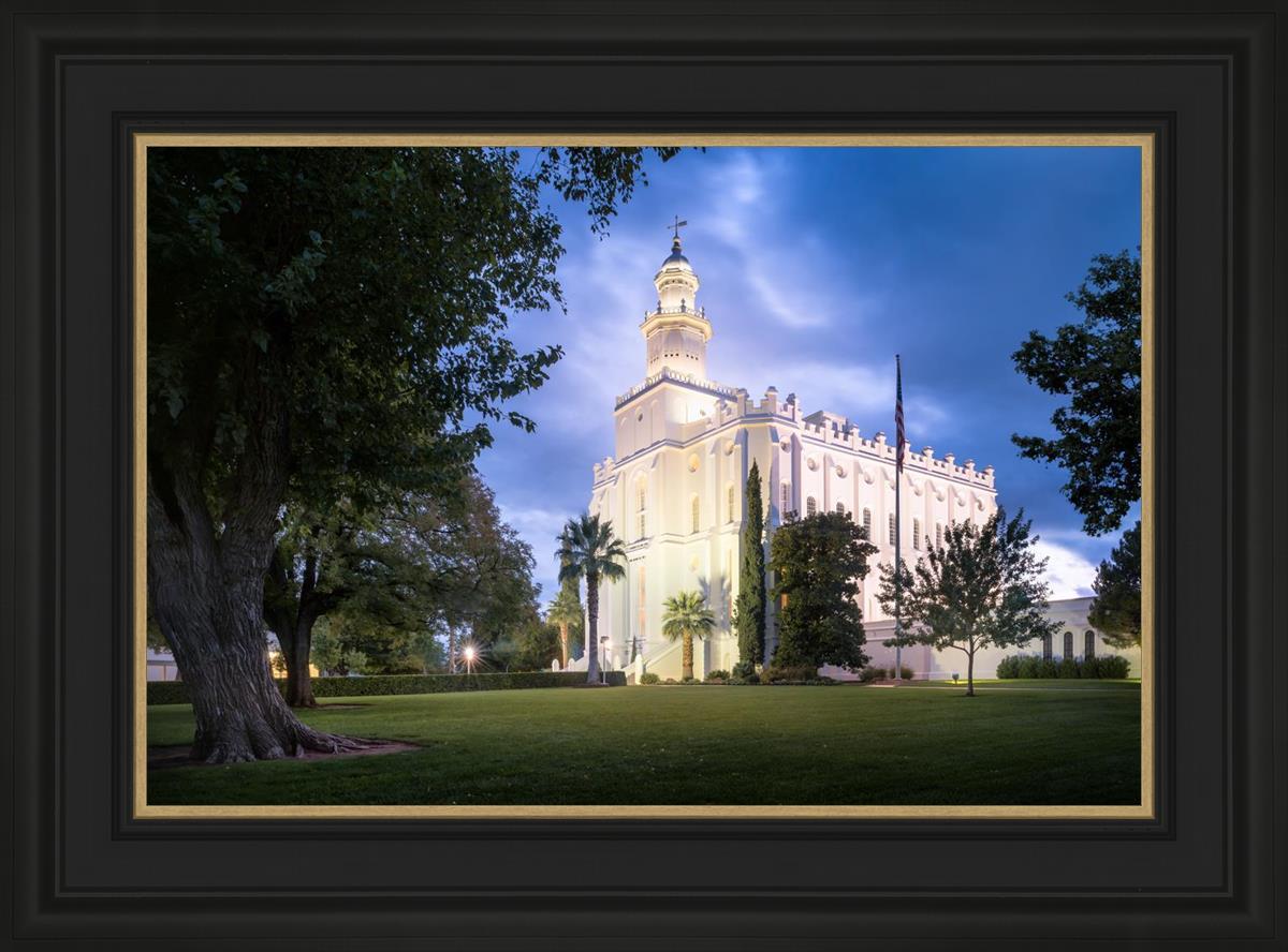 St. George Blue Hour Panorama