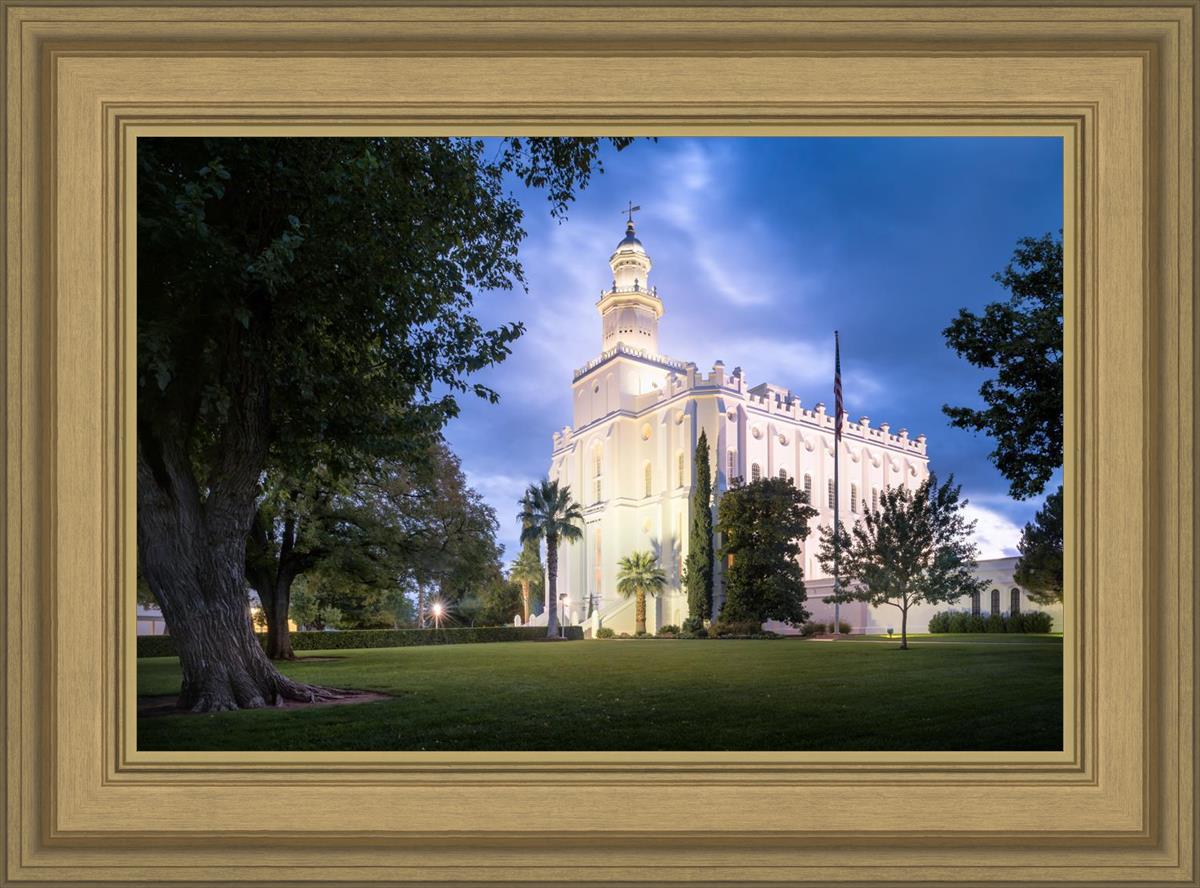 St. George Blue Hour Panorama