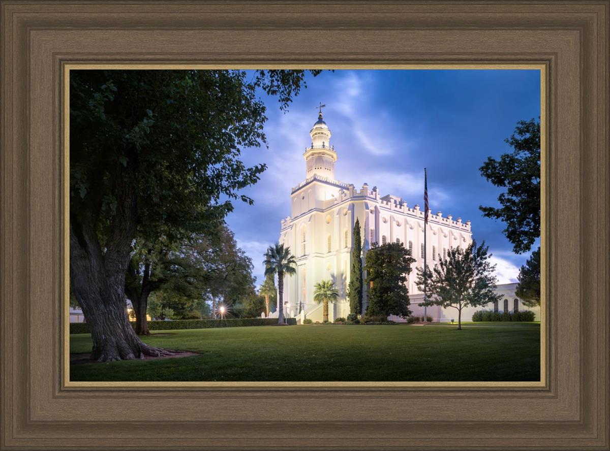 St. George Blue Hour Panorama