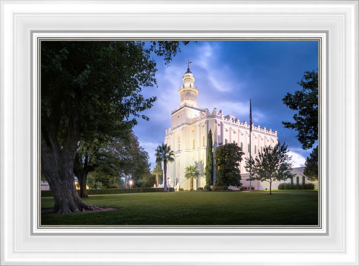 St. George Blue Hour Panorama